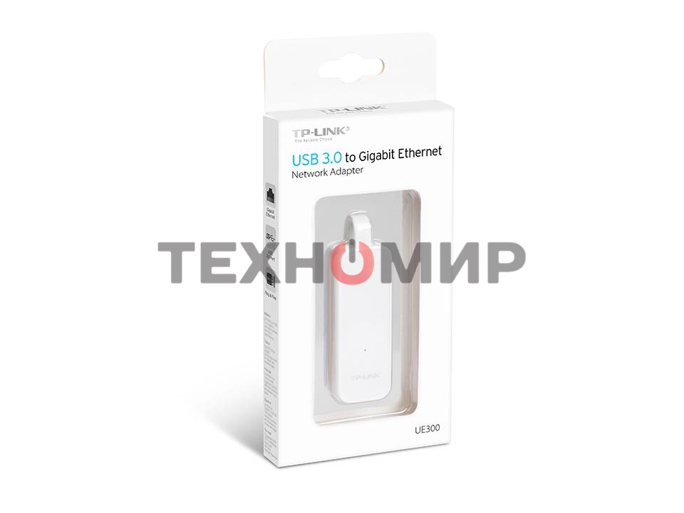 Сетевой адаптер TP-Link UE300 USB 3.0/Gigabit Ethernet