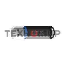 Флешка USB ADATA Classic C906 (AC906-64G-RBK), 64Gb, USB 2.0, R/W 15/5, черный/синий