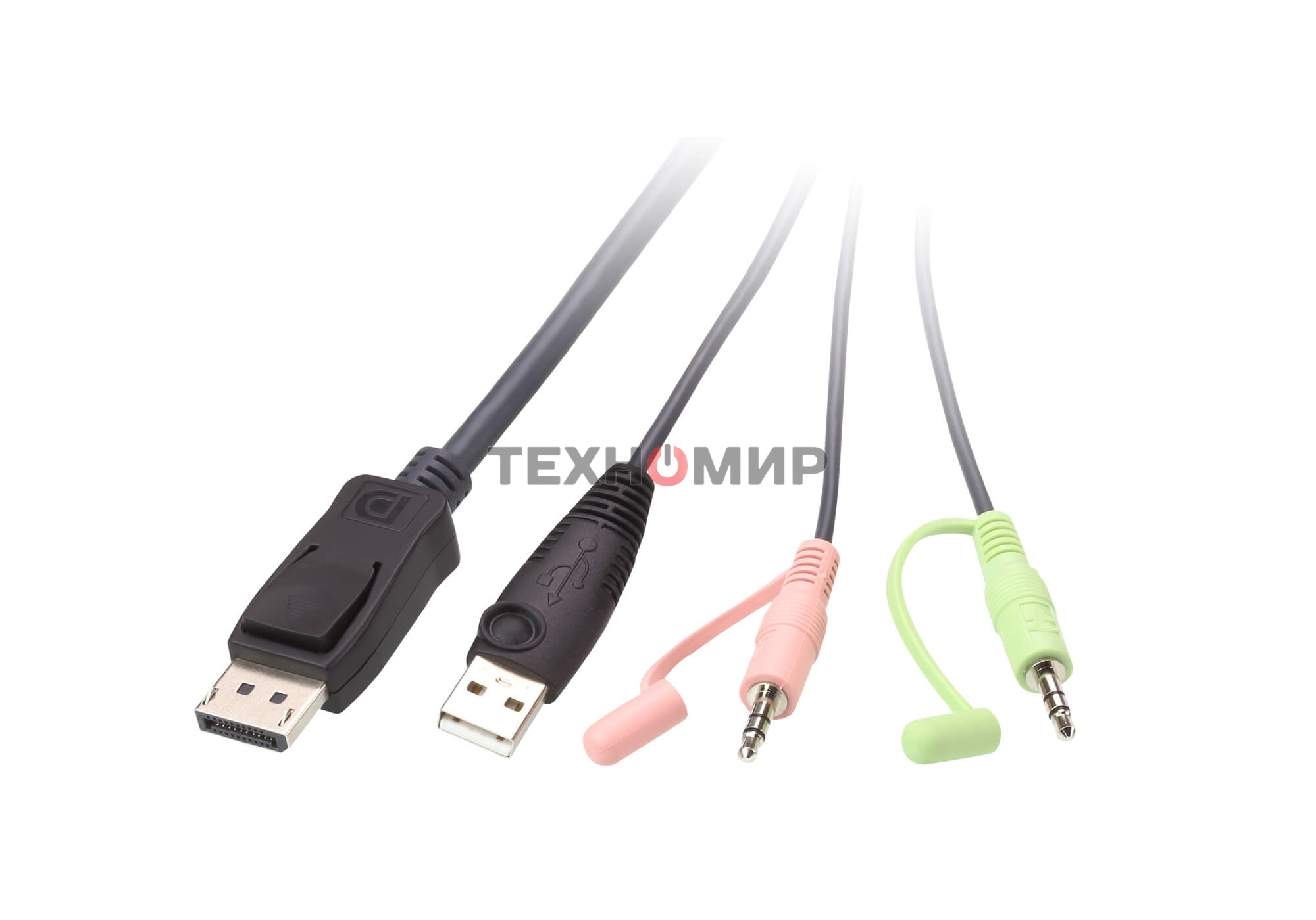 Переключатель ATEN 2 PORT USB DP KVM SWITCH.