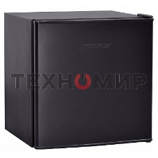 Холодильник Nordfrost NR 402 B черный матовый однокамерный 44л