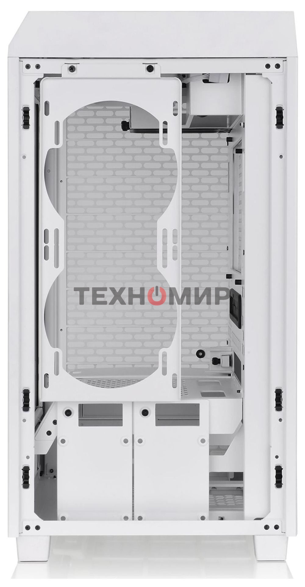Компьютерный корпус Thermaltake The Tower 200 белый без БП miniITX 11x120мм 5x140мм 2xUSB 3.0 1xUSB3.1 audio bott PSU
