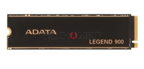 Накопитель SSD ADATA LEGEND 900, 2000Gb, PCIe 4.0 x4, 2280, NVMe, R/W 7000/5400, с радиатором