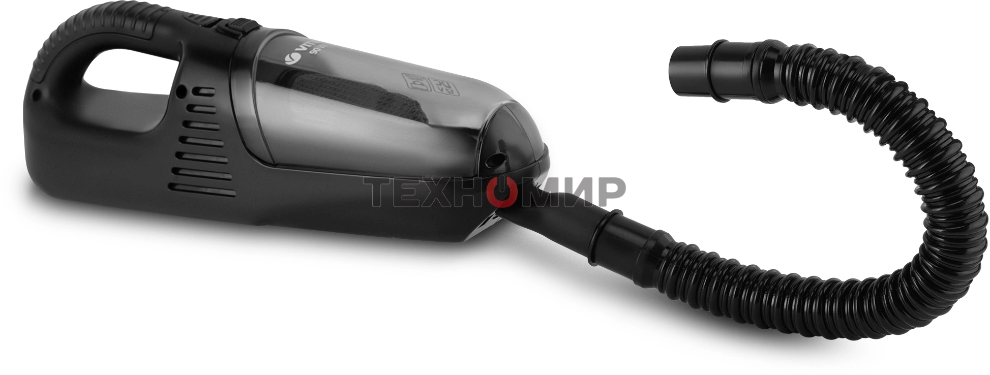 Пылесос автомобильный Vitek VT-1850(BK) 90 Вт/Моющийся фильтр.