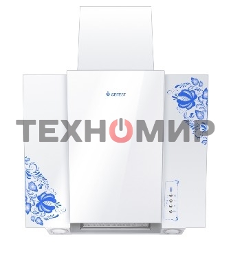 Вытяжка наклонная Gefest ВО 3603 К18 белый, 60 см, 550 куб. м/ч, 65 дБ