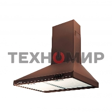 Вытяжка каминная Gefest ВО 11 К47 коричневый, 50 см, 300 куб. м/ч, 75 дБ