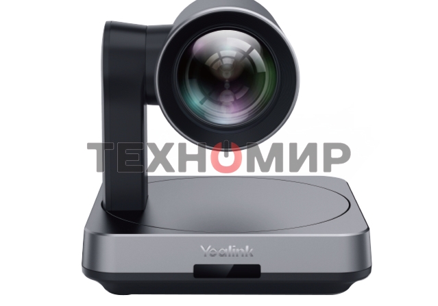 Камера YEALINK UVC84 (USB-видеокамера 4k 12Х PTZ для миниПК/MVC900/BYOD, AMS 2 года), черный