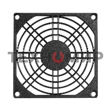 Решетка для вентилятора 90x90 ExeGate EG-090PSB (90x90 мм, пластиковая, квадратная, черная)