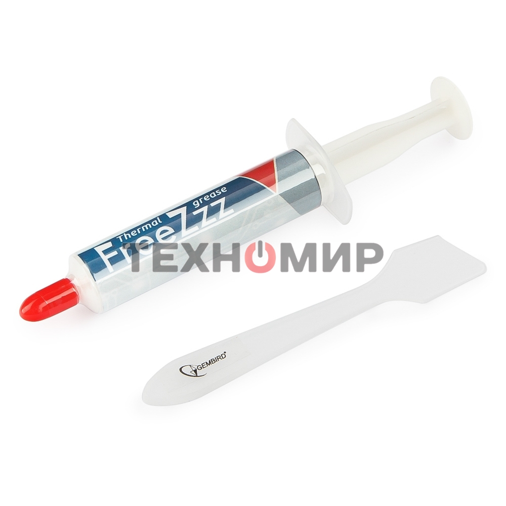 Термопаста Gembird FreeZzz GF-01-5 для радиаторов, 5гр, шприц
