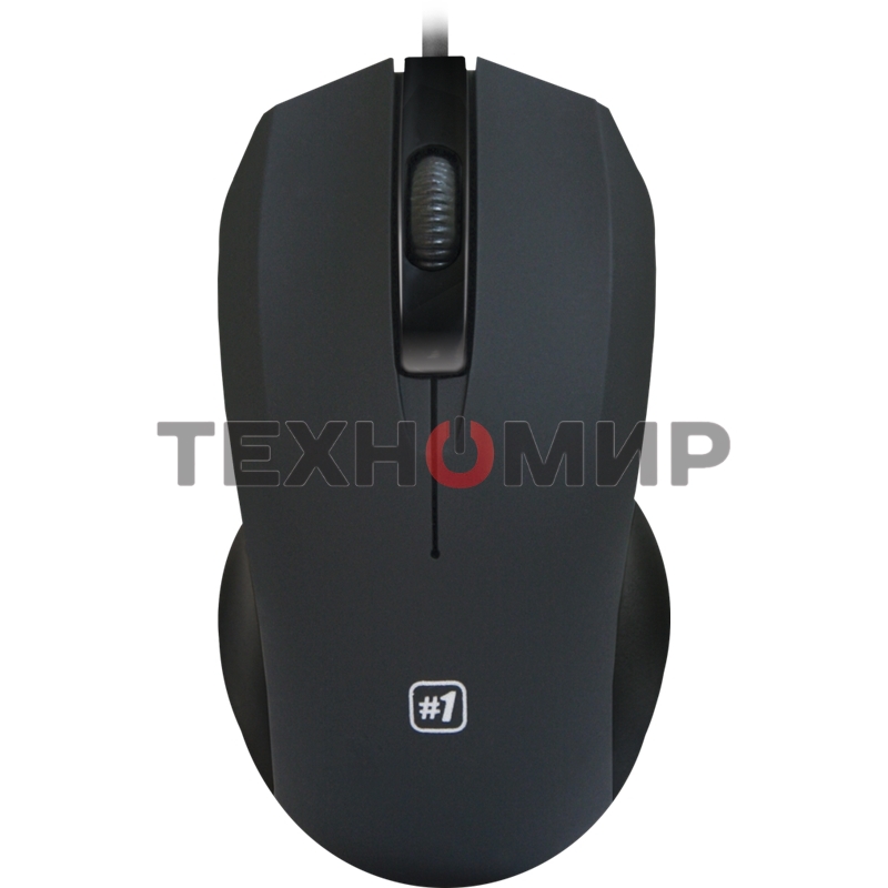 Мышь проводная Defender MM-310 черный, 1000 dpi, USB, кнопки - 3