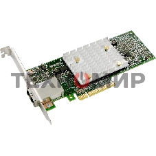 Контроллер Microsemi Adaptec HBA 1100-8e Single,8 external ports,PCIe Gen3,x8, FlexConfig