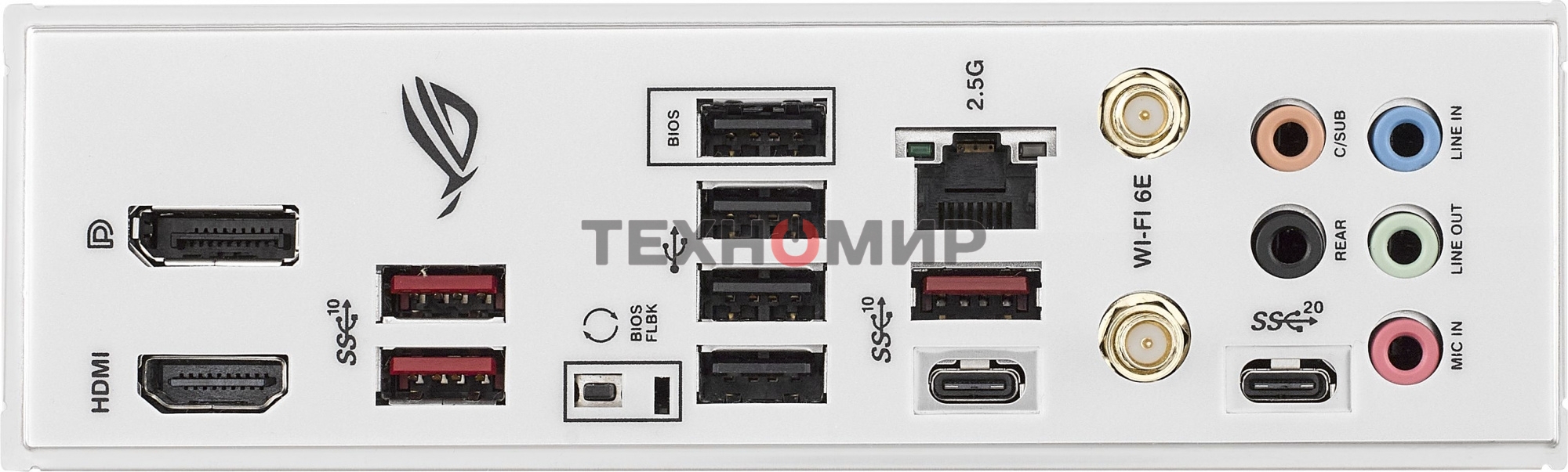 Материнская плата ASUS ROG STRIX B650-A GAMING WIFI, AM5, AMD B650, 4xDDR5, 4xSATA, 3xM.2, 1xPCIe 4.0 x16, 1xPCIe 4.0 x4, 1xHDMI, 1xDP, 1x 2.5Gb LAN, 3xUSB-A 3.2 Gen 2, 4xUSB 2.0, 5x3.5 мм, 7.1, Standard-ATX