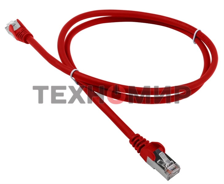 Патч-корд LANMASTER LSZH FTP cat.5e, 3.0 м, красный