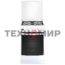 Плита газовая Gefest ПГ 5100-03 0002 белый, конфорок 4 шт, духовка 52 л, 50 см x 85 см x 58.5 см