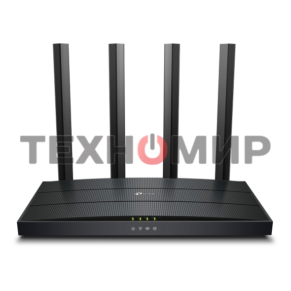 Роутер TP-Link AX1500 Dual-Band Wi-Fi 6 RouterSPEED: 300 Mbps at 2.4 GHz + 1201Mbps at 5 GHzSPEC: 4× Antennas, 1GHz Dual Core CPU, 1× Gigabit WAN Port + 3× Gigabit LAN Ports, 1024-QAM, OFDMAFEATURE: Tether App, WPA3, Access Point Mode, IPv6 Supported, IPT