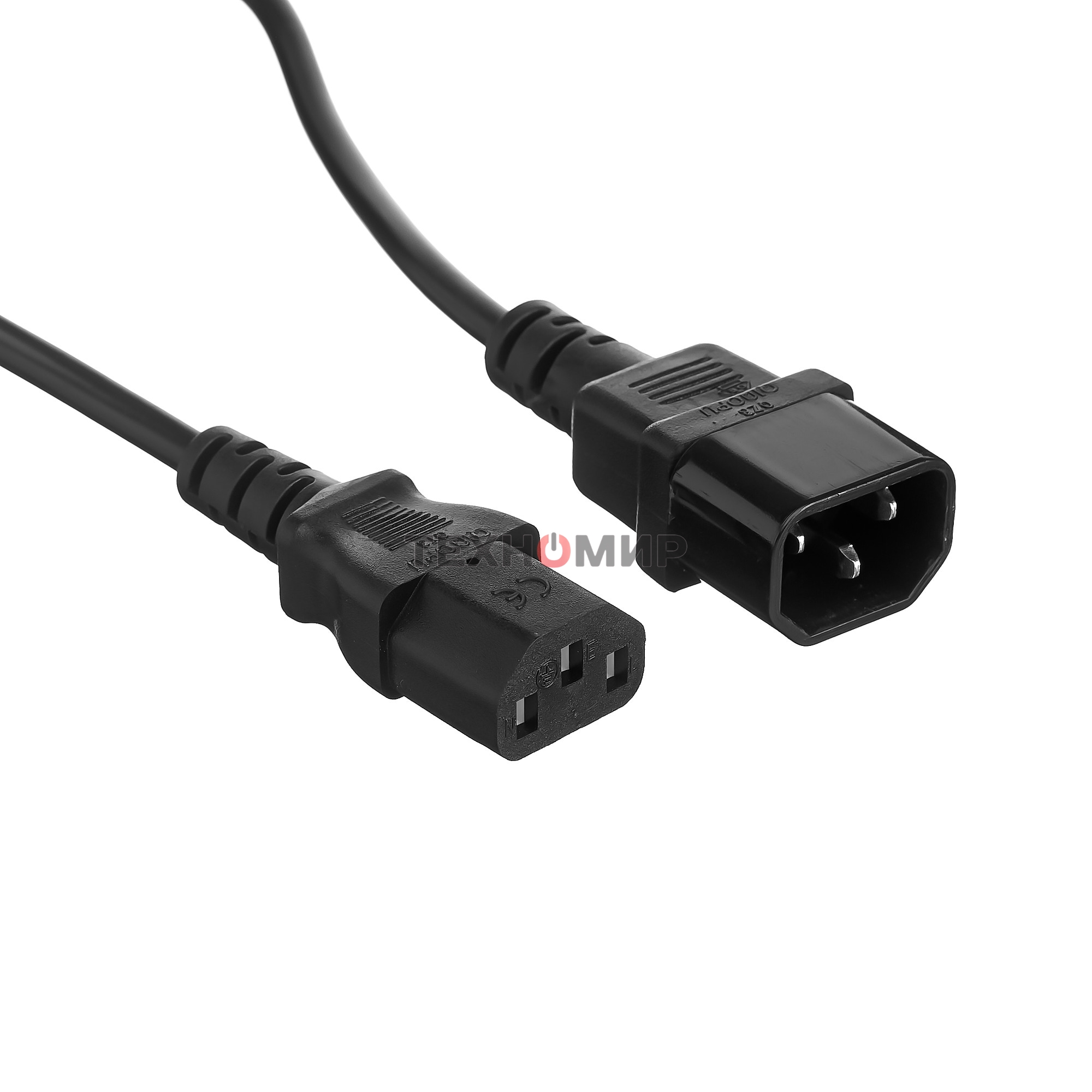 Кабель монитор-компьютер (UPS->уст-во) ExeGate Special EC-3S (С13->С14) 3x0.5, CCA, 3м