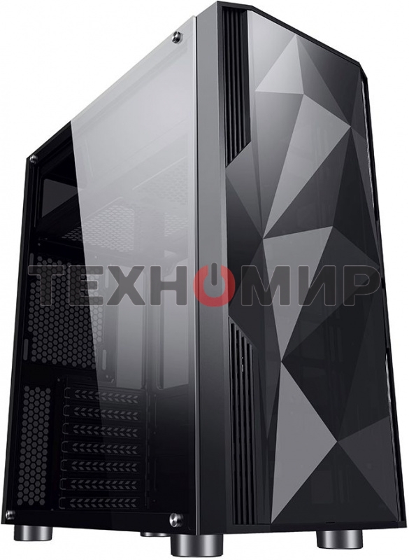 Компьютерный корпус Aerocool/Formula F-3401 (V1) черный без БП ATX 3x120мм 2xUSB 2.0 1xUSB 3.0 audio bott PSU