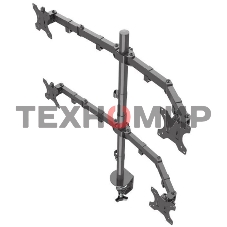 Кронштейн ONKRON D421E для четырех мониторов 13