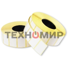 Термоэтикетки Cactus Top CS-TT30201800 сег.:30x20мм самоклей. д.вн.рул.92мм д.вт.40мм 1800шт/рул белый