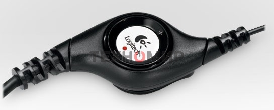 Гарнитура проводная Logitech Headset H390 USB черный