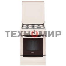 Плита комбинированная Gefest ПГЭ 6102-03 0167 бежевый, конфорок 4 газовых, духовка 55 л, 60 см x 85 см x 60 см