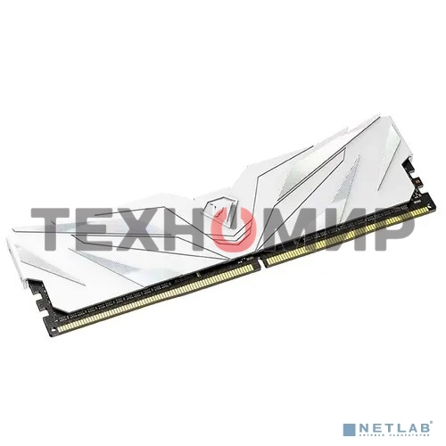 Оперативная память NETAC, DDR4, 16GB (2x8GB), 3600MHz, CL18, DIMM, с радиатором, белый