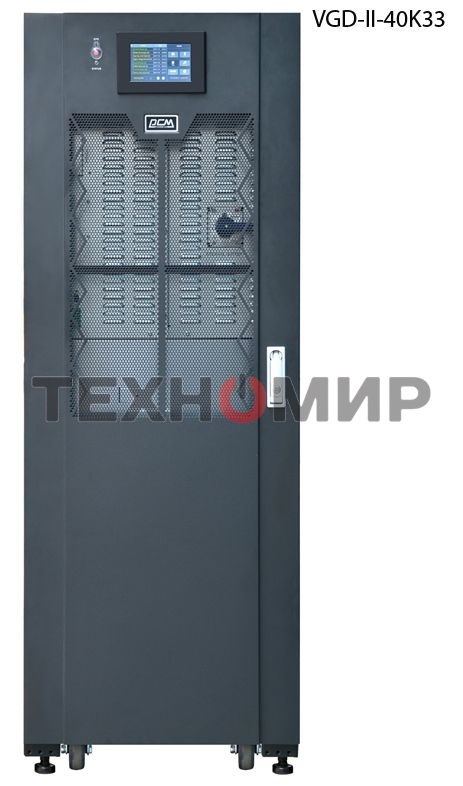 Источник бесперебойного питания Powercom VGD-II-10K33 10000Вт 10000ВА черный