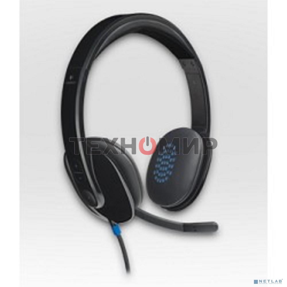 Гарнитура проводная Logitech H540 USB (981-000480)