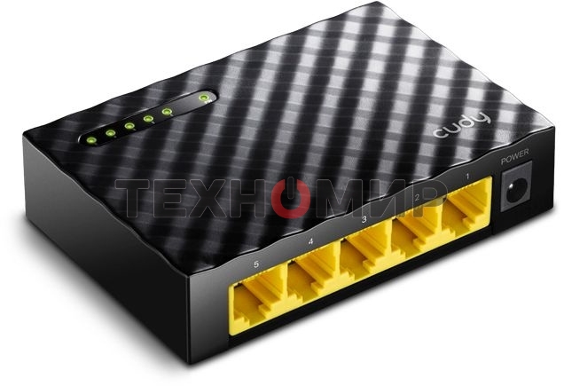 Коммутатор Cudy GS105D (L2) 5x1 Гбит/с неуправляемый