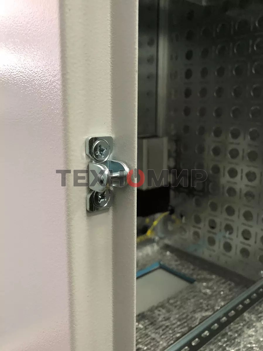 Шкаф уличный всепогодный укомплектованный настенный ЦМО ШТВ-Н, IP65, 18U, корпус: сталь, 900х600х530 мм (ВхШхГ), серый