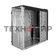 Компьютерный корпус Miditower ExeGate EX287030RUS UN-604-UN600 (ATX, БП UN600 с вент. 12см, 2*USB+2*USB 3.0, аудио, черный)