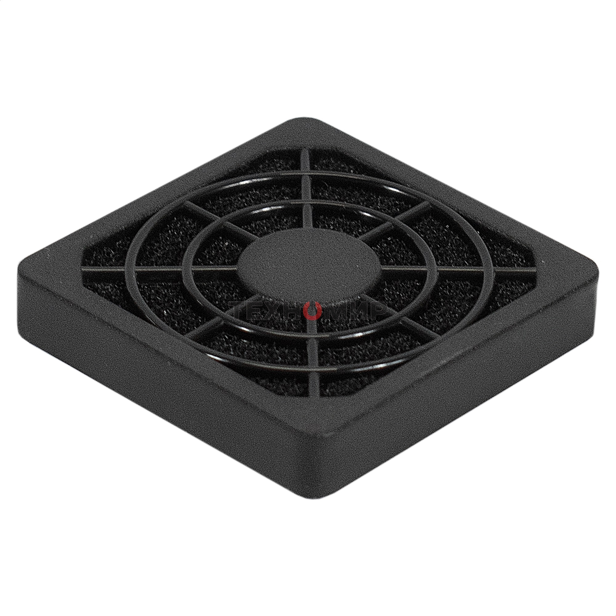 Решетка для вентилятора с фильтром 40х40 ExeGate EG-040PSFB черный