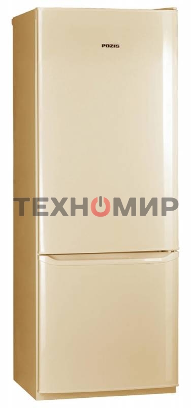 Холодильник Pozis RK-102 бежевый двухкамерный 188/57 л морозилка снизу