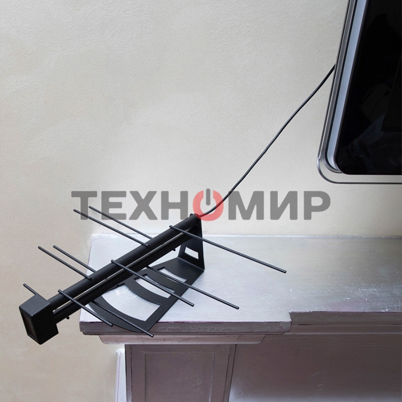 ТВ антенна Rexant комнатная для цифрового телевидения DVB-T2 