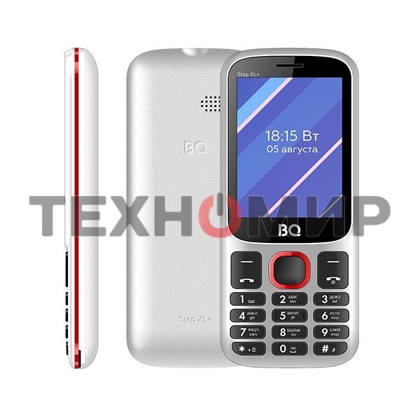 Мобильный телефон BQ 2820 Step XL+ черный/синий