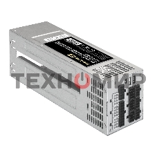 Блок питания серверный 2U Redundant 2x550W ExeGate EX292321RUS Industrial-RTS550 (APFC, КПД 94% (80 PLUS Platinum), 4 см fan, 24pin, 2x(4+4)pin, 2PCIe, 2SATA, 6IDE, Cable Management)