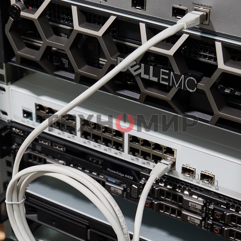 Пaтч-корд F/UTP, Rexant cat. 5e, RJ45-RJ45, экранированный, 24AWG, LSZH, серый, 2м