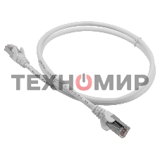 Патч-корд Lanmaster LSZH FTP кат.5e, 1.0 м, белый