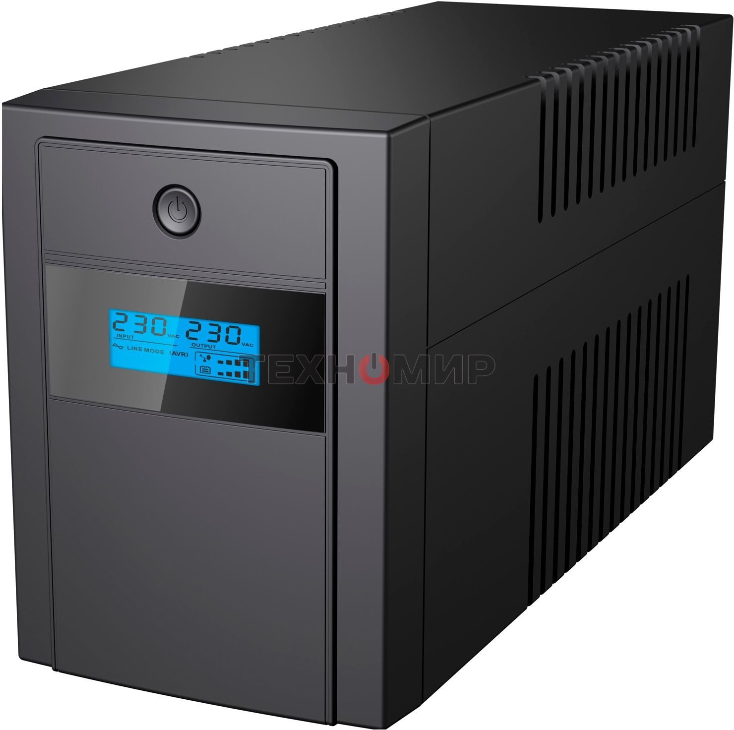 Источник бесперебойного питания Ippon Back Basic 1200 LCD Euro 720Вт 1200ВА черный