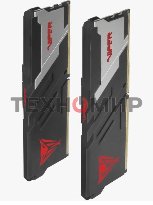 Оперативная память Patriot Viper Venom, DDR5, 16GB (2x8GB), 5600MHz, CL40, DIMM, с радиатором, черный