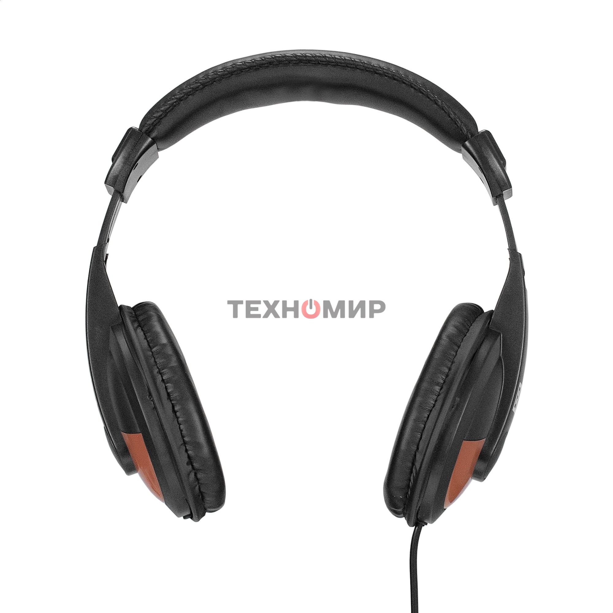 Гарнитура проводная полноразмерная с микрофоном (гарнитура) ExeGate Office HS-130S (2x3.5мм, динамик 40мм, 20-20000Гц, длина кабеля 2.2м, регулировка громкости)