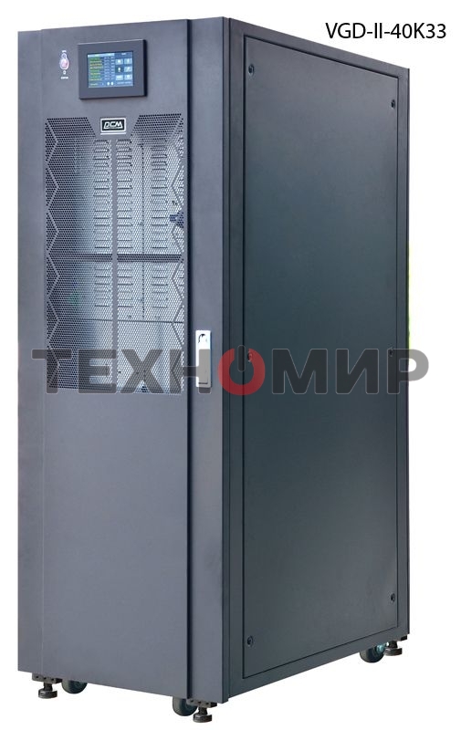 Источник бесперебойного питания Powercom VGD-II-10K33 10000Вт 10000ВА черный