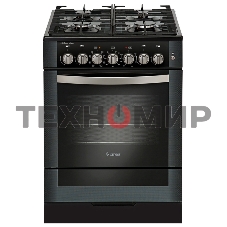 Плита комбинированная Gefest 6502-03 0029 черный, конфорок 4 газовых, духовка 55 л, 60 см x 85 см x 60 см