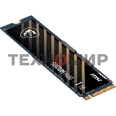 Накопитель SSD MSI SPATIUM M450, 1Tb, PCIe 4.0 x4, M.2 2280, NVMe, R/W 3400/2400