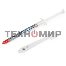 Термопаста Gembird FreOn Ultra GF-21-1.5 для радиаторов, 1,5гр, шприц