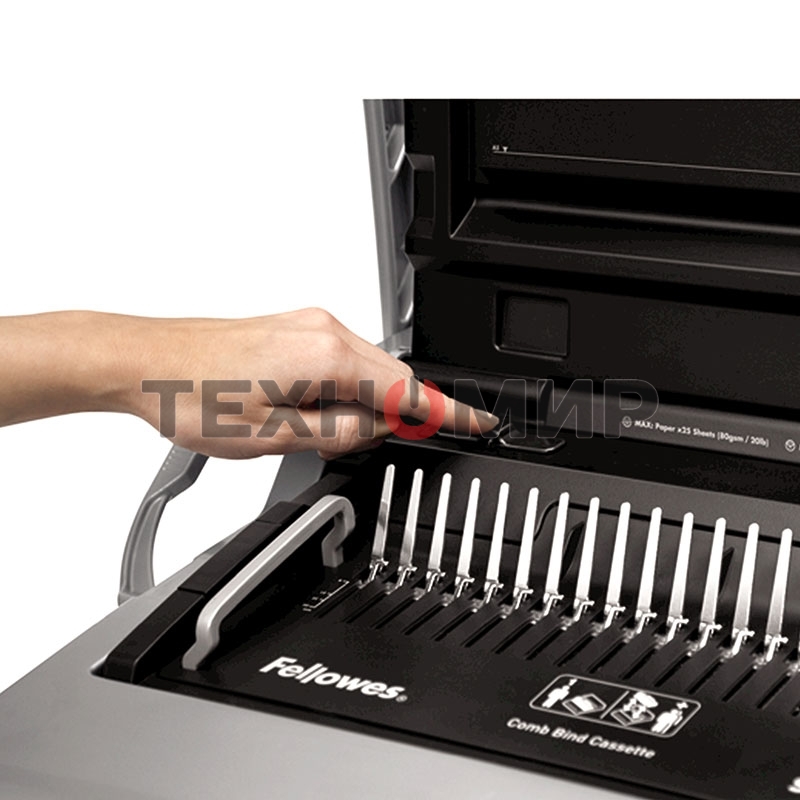 Переплетчик Fellowes GALAXY 500 A4/перф.25л.сшив./500/пластик.пруж. (6-50мм)