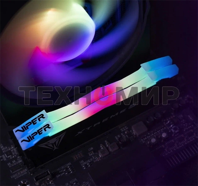 Оперативная память Patriot Viper Xtreme 5, DDR5, 32GB (2x16GB), 8000MHz, CL38, DIMM, с радиаторами, RGB, черный