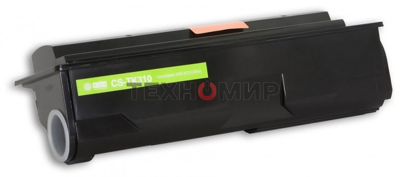 Картридж лазерный Cactus CS-TK310 черный (12000 стр.) для Kyocera Mita FS 2000/2000D/2000DN/2000DTN/3900/3900DN/3900DTN/4000