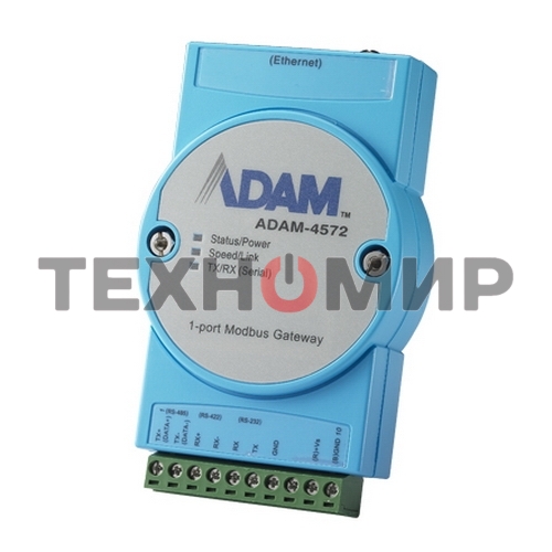 Модуль шлюза данных, 1 порт, Modbus TCP/RT Advantech ADAM-4572-CE