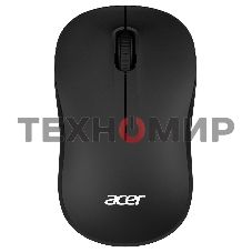 Мышь беспроводная Acer OMR160 черный, 1200 dpi, радиоканал, USB, кнопки - 3