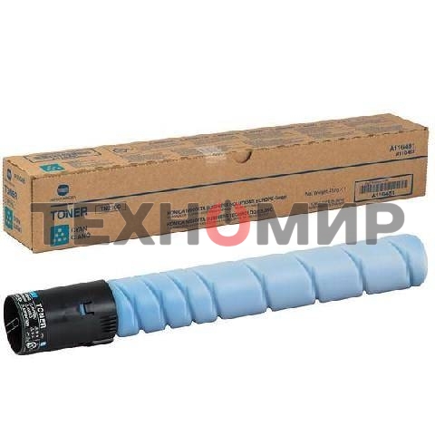 Тонер-картридж Konica-Minolta TN-221C голубой для bizhub C227/C287